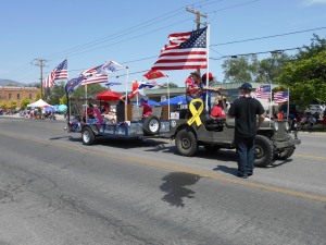 Support our Troops Float
